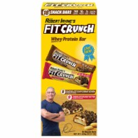 FITCRUNCH Protein Bars, Snack Size Variety Pack, Gluten Free 18 Pack