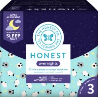 The Honest Company Clean Conscious Diapers Sleepy Sheep Overnight Diapers Size 3 (16-28 lbs)