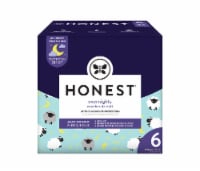 The Honest Company Clean Conscious Diapers Sleepy Sheep Overnight Diapers Size 6 (35+ lbs)