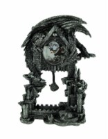 Evil Dragon Pentagram Pendulum Mantel Clock