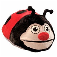 Muncheez Stuffed Animal & Coolest Toy Organizer For Children - Loveable Ladybug