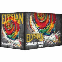 Elysian Brewing Snailbones IPA Beer Cans Perspective: Main