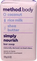 Method Body Simply Nourish Coconut Rice Milk & Shea Butter Bar Soap