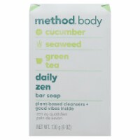 Method Body Deep Detox Cucumber Seaweed Green Tea Bar Soap
