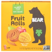 BEAR Apple-Pear Mango Fruit Rolls