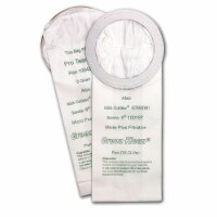 Green Klean GK-Q-Vac Eureka Sanitare BP-1 & Model SC408 Backpack Replacement Vacuum Bags - 10