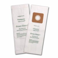Green Klean GK-PanU-M Panasonic U Type All MC & MCV51-73 Models Replacement Vacuum Bags - Cas