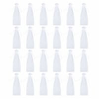 Juvale 24 Pack Drawstring Organza Wine Gift Bags for Party Favors - White 14.7 x 5.2 inches
