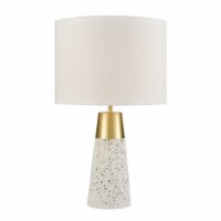 King Cake 22'' High 1-Light Table Lamp - Gray