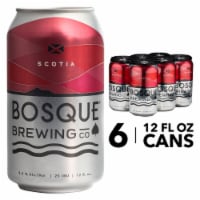 Bosque Brewing Co Scotia Scotch Ale Craft Beer Perspective: Main