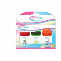 BornCare BCWS-162-1 4oz 125ml Wide Neck Feeding Bottle with Silicone Nipple, Slow Flow - 3 Pa