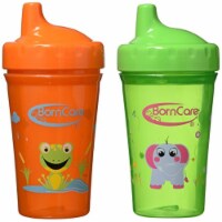 BornCare BCWS-159 10 oz Non Spill Cup for Baby- 2 Pack