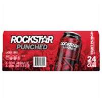 Rockstar® Punched Fruit Punch Energy Drink Perspective: Main