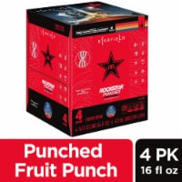 Rockstar® Punched Fruit Punch Energy Drink Multipack Cans