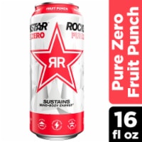 Rockstar® Pure Zero Fruit Punch Energy Drink Can