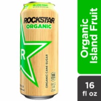 Rockstar® Island Fruit Energy Drink Can Perspective: Main