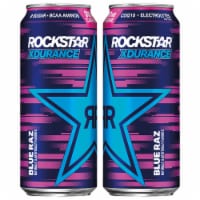 Rockstar® XDurance Blue Raz Energy Drink Perspective: Main