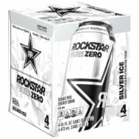 Rockstar® Pure Zero Silver Ice Energy Drink Can, 16 fl oz - Gerbes Super  Markets