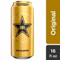Rockstar® Original Flavor Energy Drink Can Perspective: Main