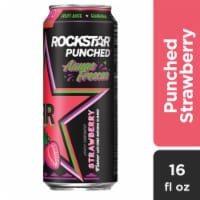 Rockstar® Punched® Aguas Fresca Energy Drink Can Perspective: Main