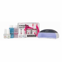 Gelish Mini Basix Gel Easy Soak Off LED Lamp Nail Polish Kit w/ Color Set, 15 mL