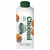Chobani Zero Sugar Coffee Creamer Salted Caramel Perspective: Main