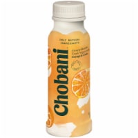 Chobani Orange & Cream Blended Greek Yogurt Drink Perspective: Main