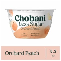 Chobani® Less Sugar Low-Fat Clingstone Peach Greek Yogurt