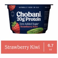 Chobani 20g Protein Strawberry Kiwi Low Fat Greek Yogurt Cup Perspective: Main
