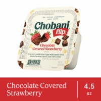 Chobani Flip Greek Chocolate Covered Strawberry Yogurt 4.5 oz Perspective: Main