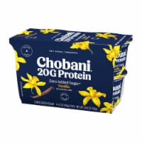Chobani® 20G Protein Lowfat Greek Yogurt Vanilla Perspective: Main