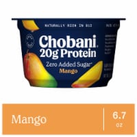 Chobani® 20G Protein Lowfat Greek Yogurt Mango 6.7oz Perspective: Main