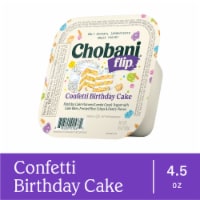 Chobani Flip Greek Confetti Birthday Cake Yogurt 4.5 oz Perspective: Main