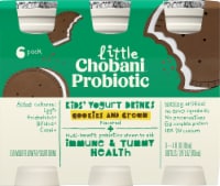 Little Chobani™ Probiotic Cookies & Cream Lowfat Yogurt Drinks Perspective: Main