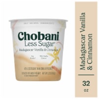 Chobani® Less Sugar Low-Fat Madagascar Vanilla & Cinnamon Greek Yogurt
