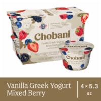 Chobani® Zero Sugar Mixed Berry Yogurt, 5.3 oz - Harris Teeter