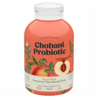 Chobani® Probiotic Peach Mint Plant-Based Drink Perspective: Main