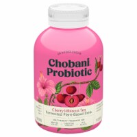 Chobani Probiotic Cherry Hibiscus Tea Plant-Based Drink