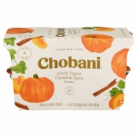 Chobani® Limited Batch Pumpkin Spice Blended Low-Fat Greek Yogurt Perspective: Main