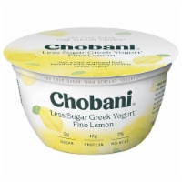 Chobani® Fino Lemon Less Sugar Greek Yogurt