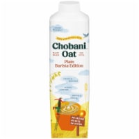 Chobani Oat Milk Plain Barista Edition Oat Drink Perspective: Main