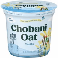 Chobani® Oat Blend Vanilla Yogurt Perspective: Main