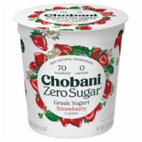 Chobani Zero Sugar Strawberry Yogurt