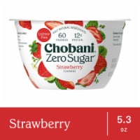 Chobani® with Zero Sugar Strawberry Yogurt