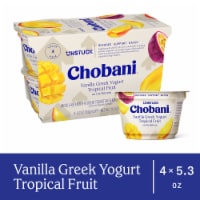 Chobani® Low-Fat Unstuck Vanilla Tropical Fruit Greek Yogurt