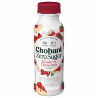 Chobani® with Zero Sugar* Drink Strawberry Cheesecake