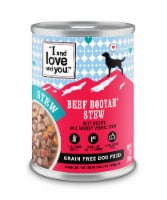 I and Love and You Beef Booyah Stew Wet Dog Food