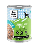 I and Love and You® Lambarama® Stew Wet Dog Food Perspective: Main