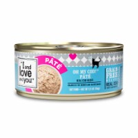 I and love and you Oh My Cod! Pâté Wet Cat Food, 5.5 oz Perspective: Main