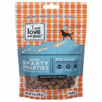I and Love and You® Super Smarty Hearties Salmon Grain Free Dog Training Treats